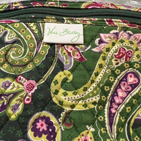 Vera Bradley Travel Organizer Bag Make Up Carrier Toiletries - Picture 3 of 7